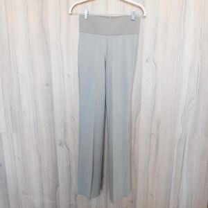 Nygard Slims Womens Boot Pants Size S Beige Pull On Minimalist Office Classic